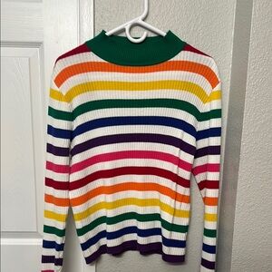 Colorful Striped Sweater